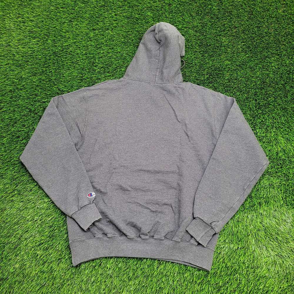 Champion Brooklyn New-York Hoodie Large 22x25 Gray - image 3