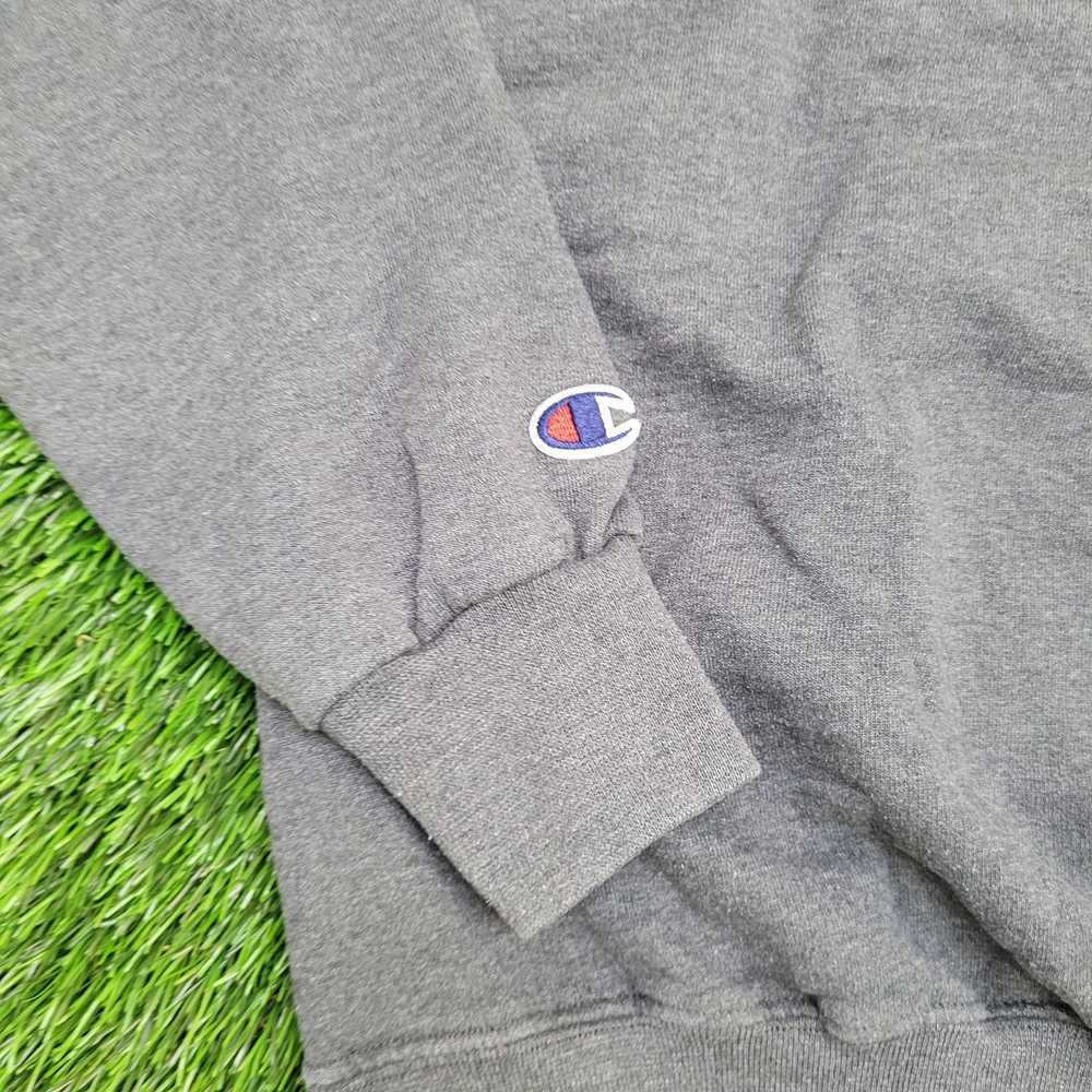 Champion Brooklyn New-York Hoodie Large 22x25 Gray - image 9