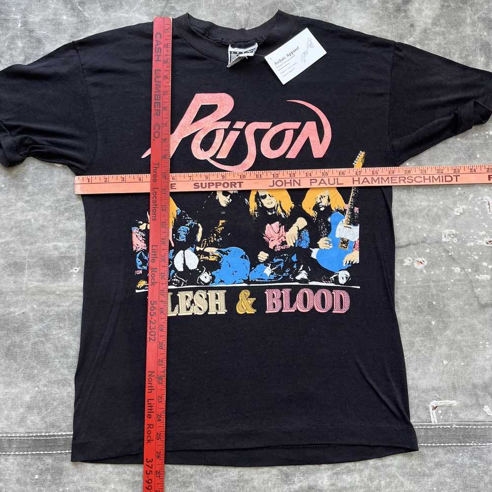 Band Tees × Streetwear × Vintage Vintage Poison F… - image 3