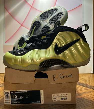 Nike Size 10 - Nike Air Foamposite Pro Electric G… - image 1