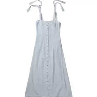 Faherty Dream Cotton Tie Dress - image 1