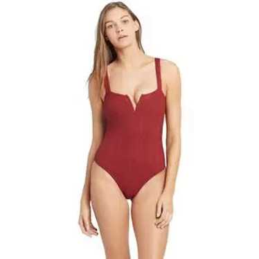 L Space Cha Cha Pointelle Rib One-Piece Swimsuit - image 1