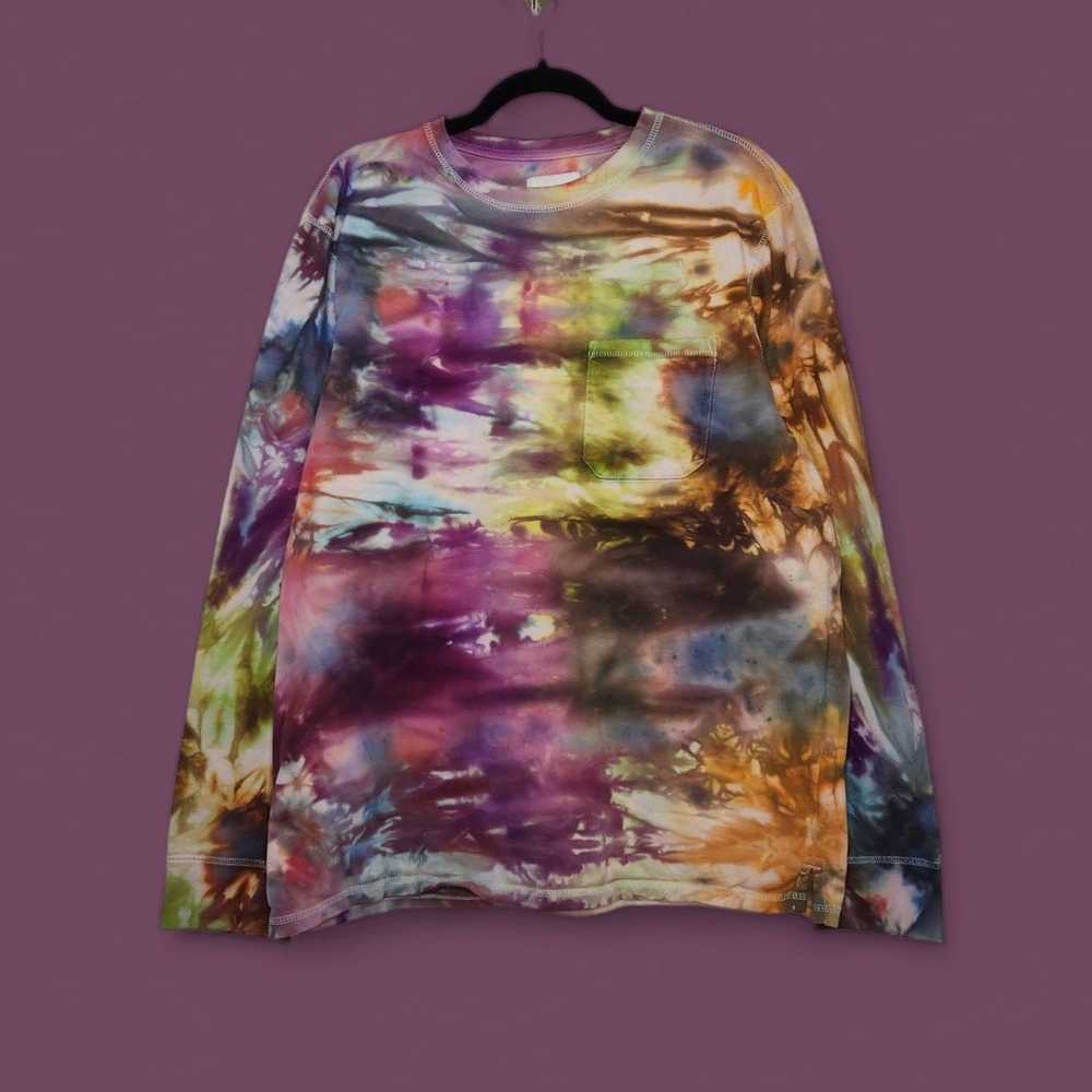 Vintage Custom SNOW Tie Dye Long Sleeve Cobain Gr… - image 1