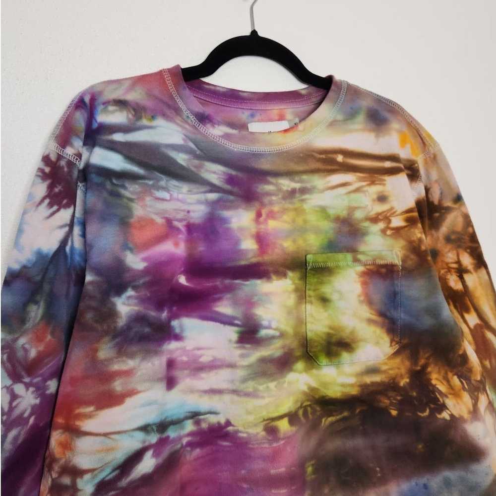 Vintage Custom SNOW Tie Dye Long Sleeve Cobain Gr… - image 3