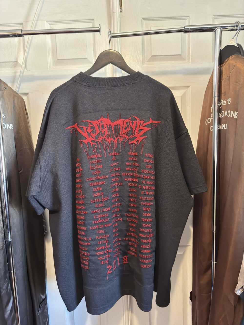 Vetements RARE Vetements fw18 metal tour knit - image 2