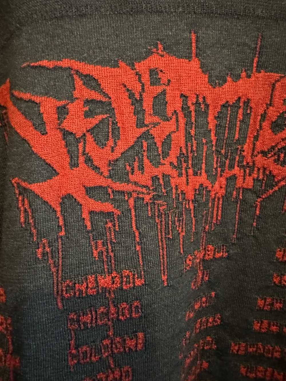 Vetements RARE Vetements fw18 metal tour knit - image 5