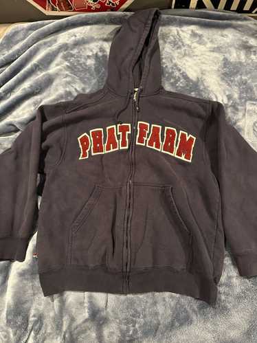 Phat Farm × Streetwear × Vintage Phatfarm zip up h