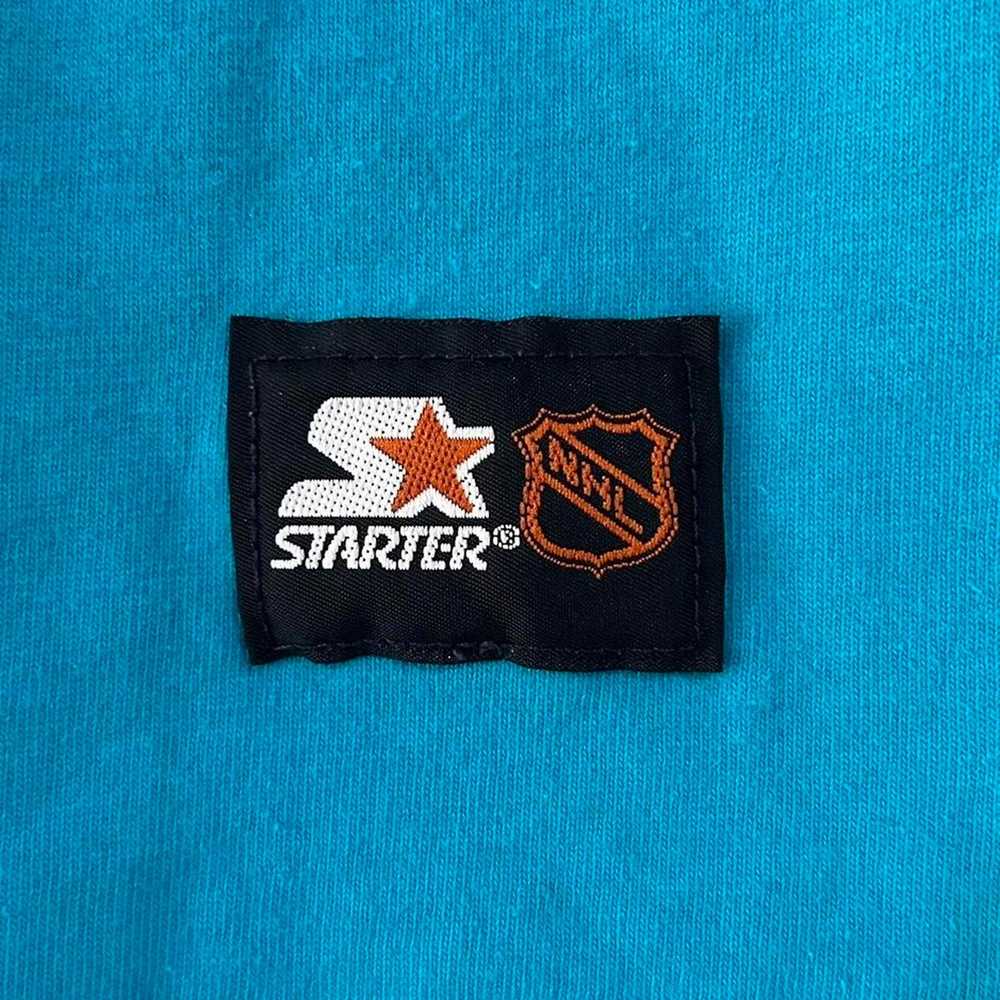 Starter Vintage 1991 San Jose Sharks Hockey Shirt - image 3