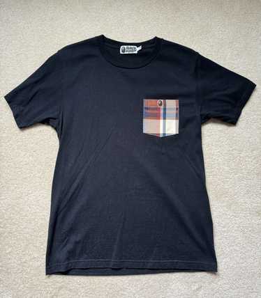 Bape Plaid pocket T-Shirt - image 1