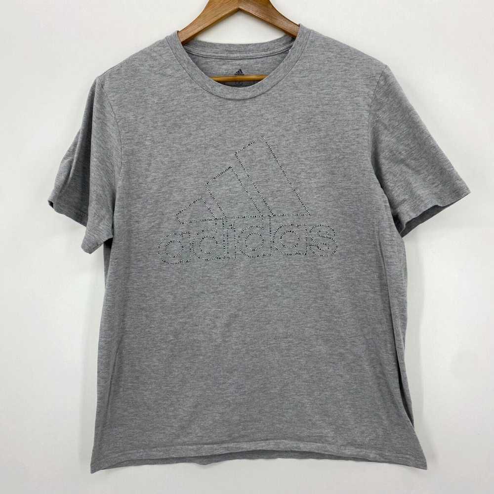 Adidas Adidas T-Shirt Men's L Gray Amplifier Tee … - image 1