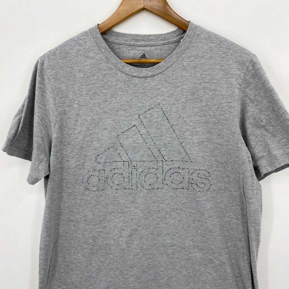 Adidas Adidas T-Shirt Men's L Gray Amplifier Tee … - image 2