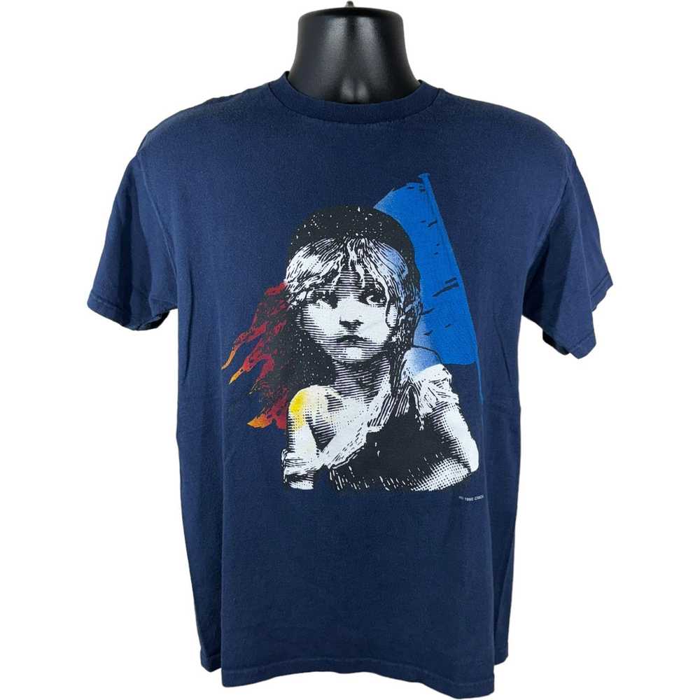 Fruit Of The Loom Vintage Les Miserables Play Tee - image 1