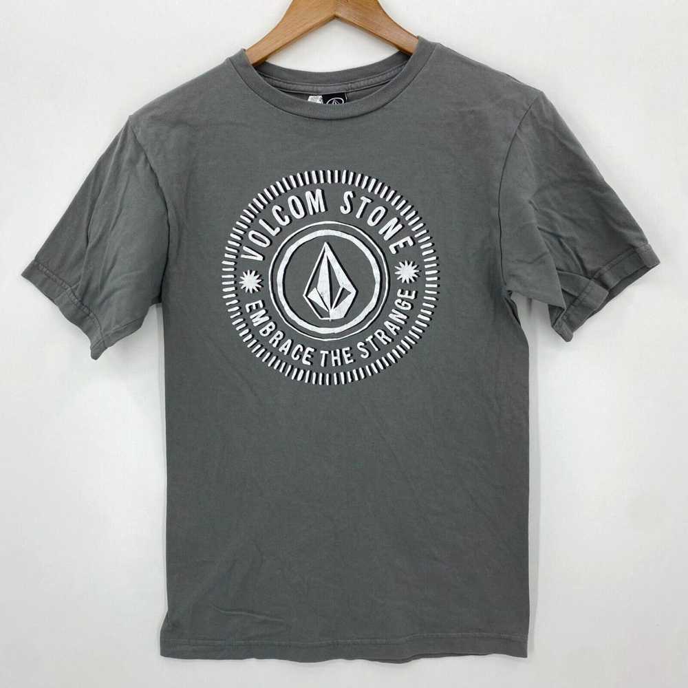 Volcom Volcom T-Shirt Men's S Gray Stone Logo Vin… - image 1