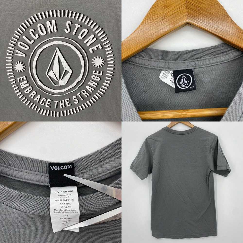 Volcom Volcom T-Shirt Men's S Gray Stone Logo Vin… - image 4