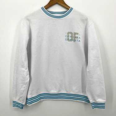 Vintage OFWGKTA Sweatshirt Adult M White Logo Cre… - image 1