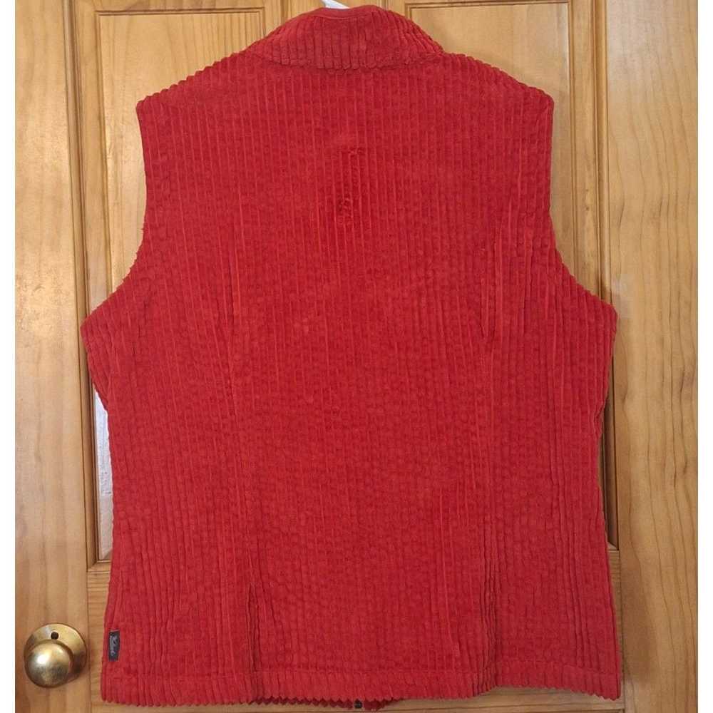 Other Woolrich Vest Women's XL Red Corduroy Gorpc… - image 6