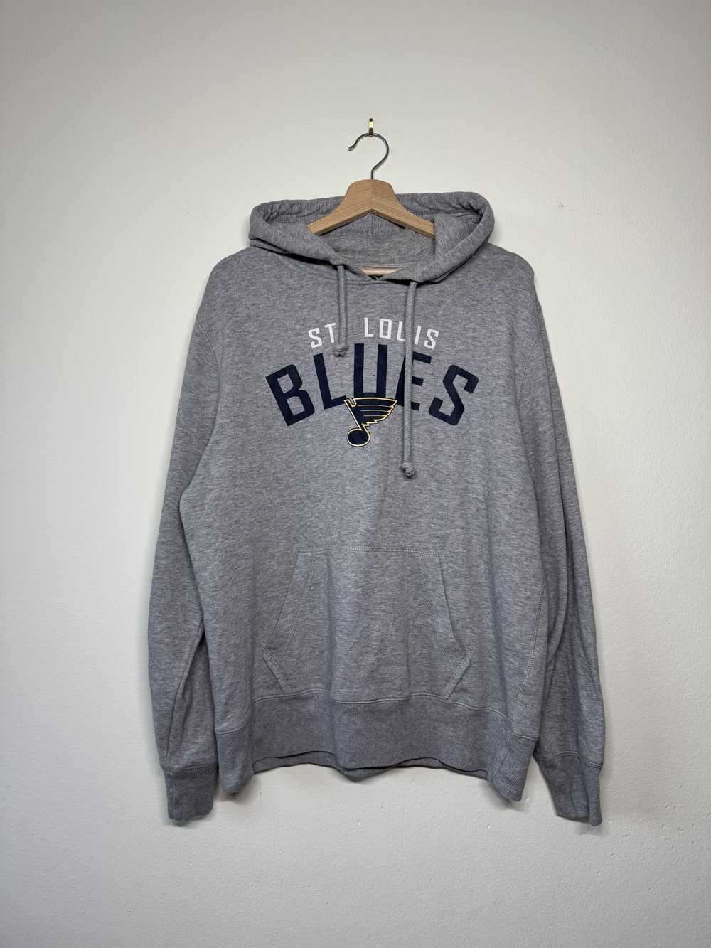 47 Brand 47 Brand NHL St Louis Blues sweater hood… - image 1