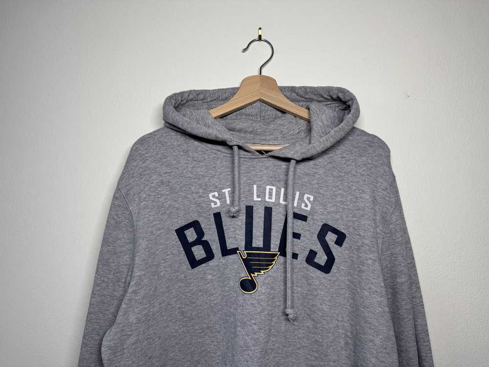 47 Brand 47 Brand NHL St Louis Blues sweater hood… - image 2