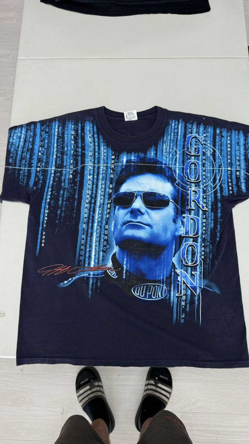 NASCAR × Vintage Jeff Gordon matrix nascar tee - image 2