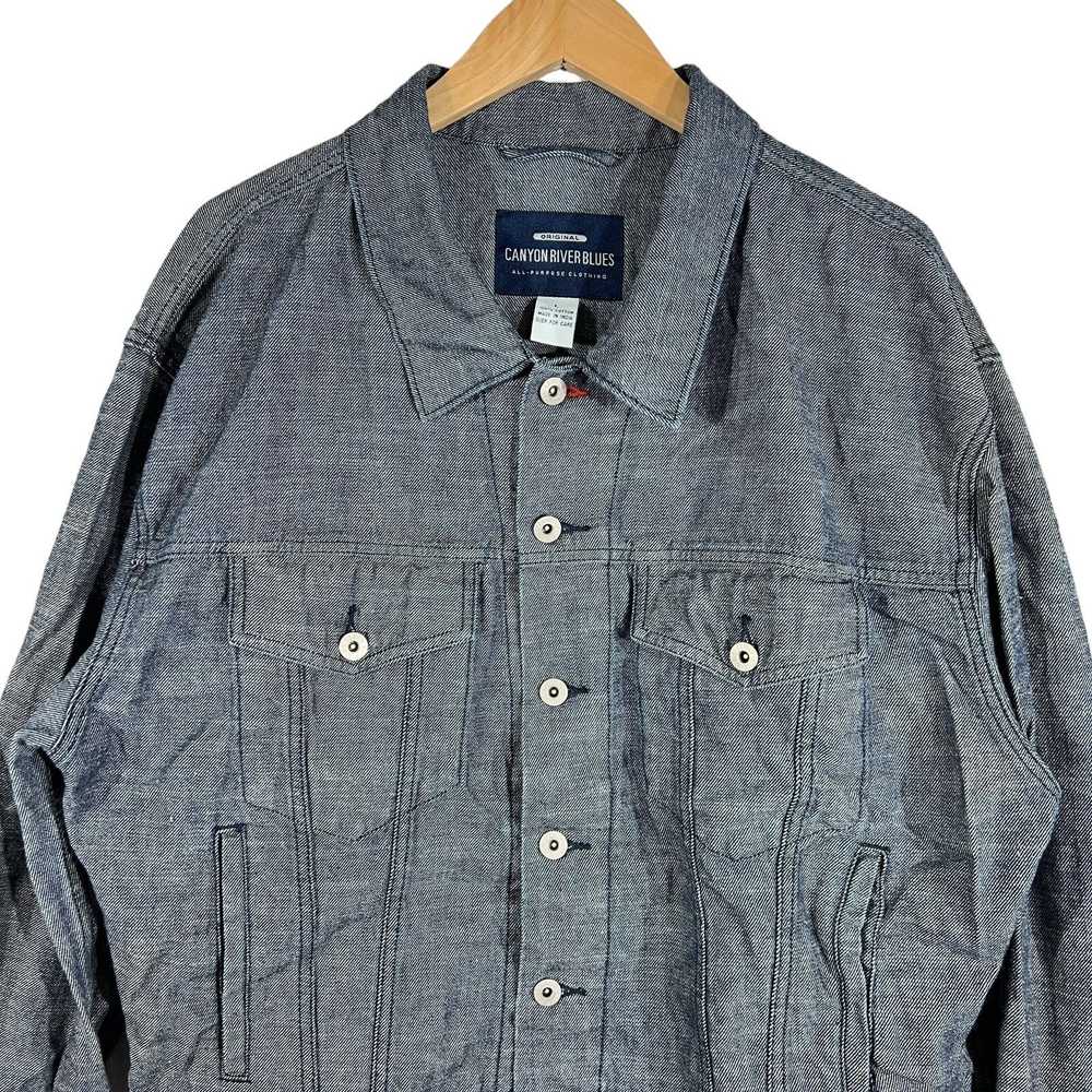 Clover Canyon Canyon River Blues Button Up Shirt - image 2