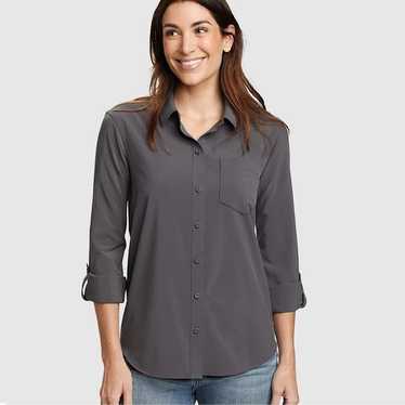 Eddie Bauer EDDIE BAUER Slim Fit Button up Ladies… - image 1