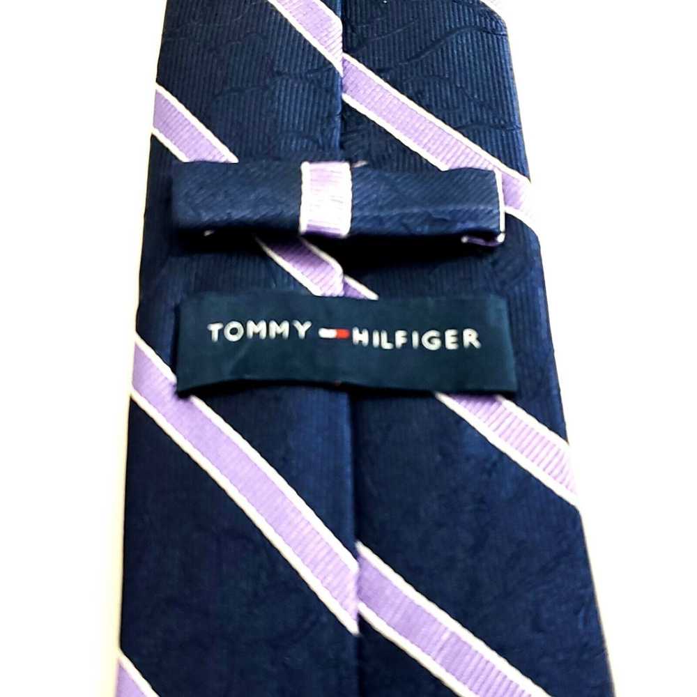 Tommy Hilfiger Tommy Hilfiger Blue Purple Woven S… - image 3