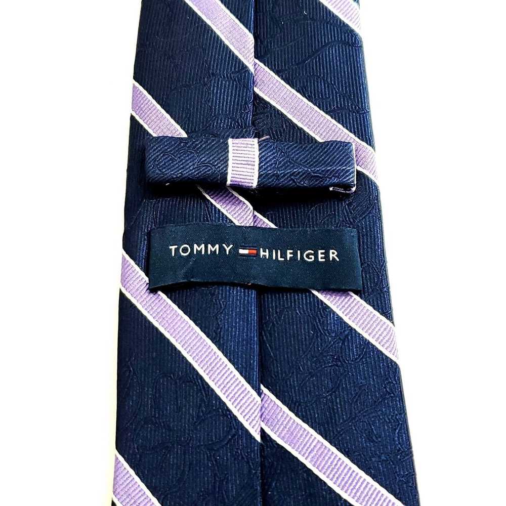 Tommy Hilfiger Tommy Hilfiger Blue Purple Woven S… - image 4