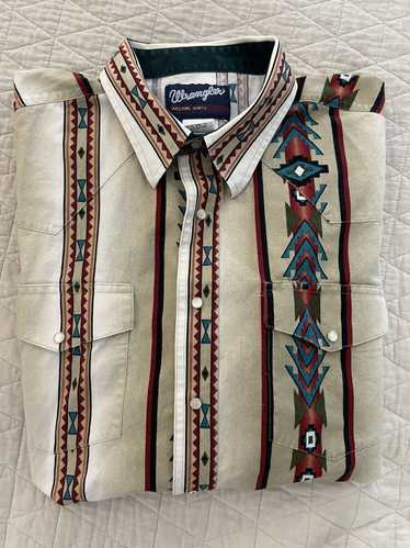 Vintage × Wrangler Southwestern Stripe Shirt