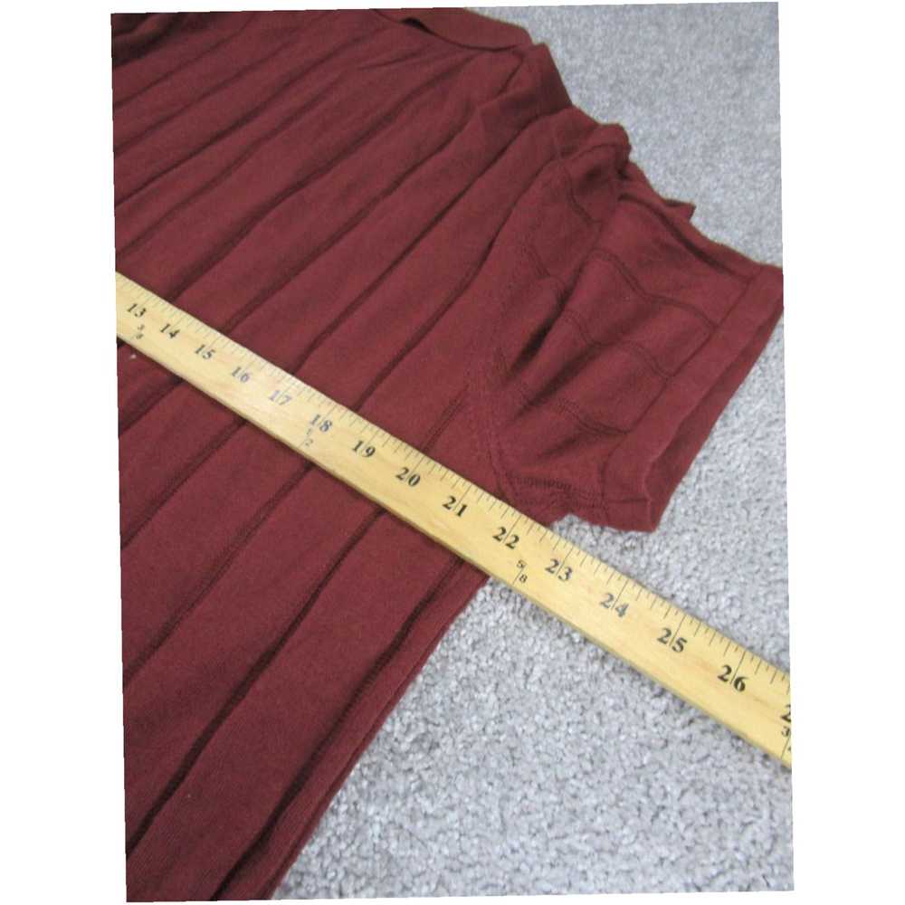 Todd Snyder Luxurious Burgundy Red Merino Wool Kn… - image 5