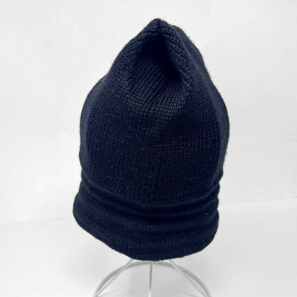 Vintage 00s WIGWAM Vintage Black Wool Knit Lined … - image 1