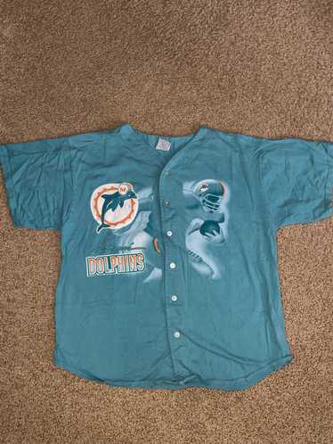 American Apparel Vintage Miami Dolphins Button-Up