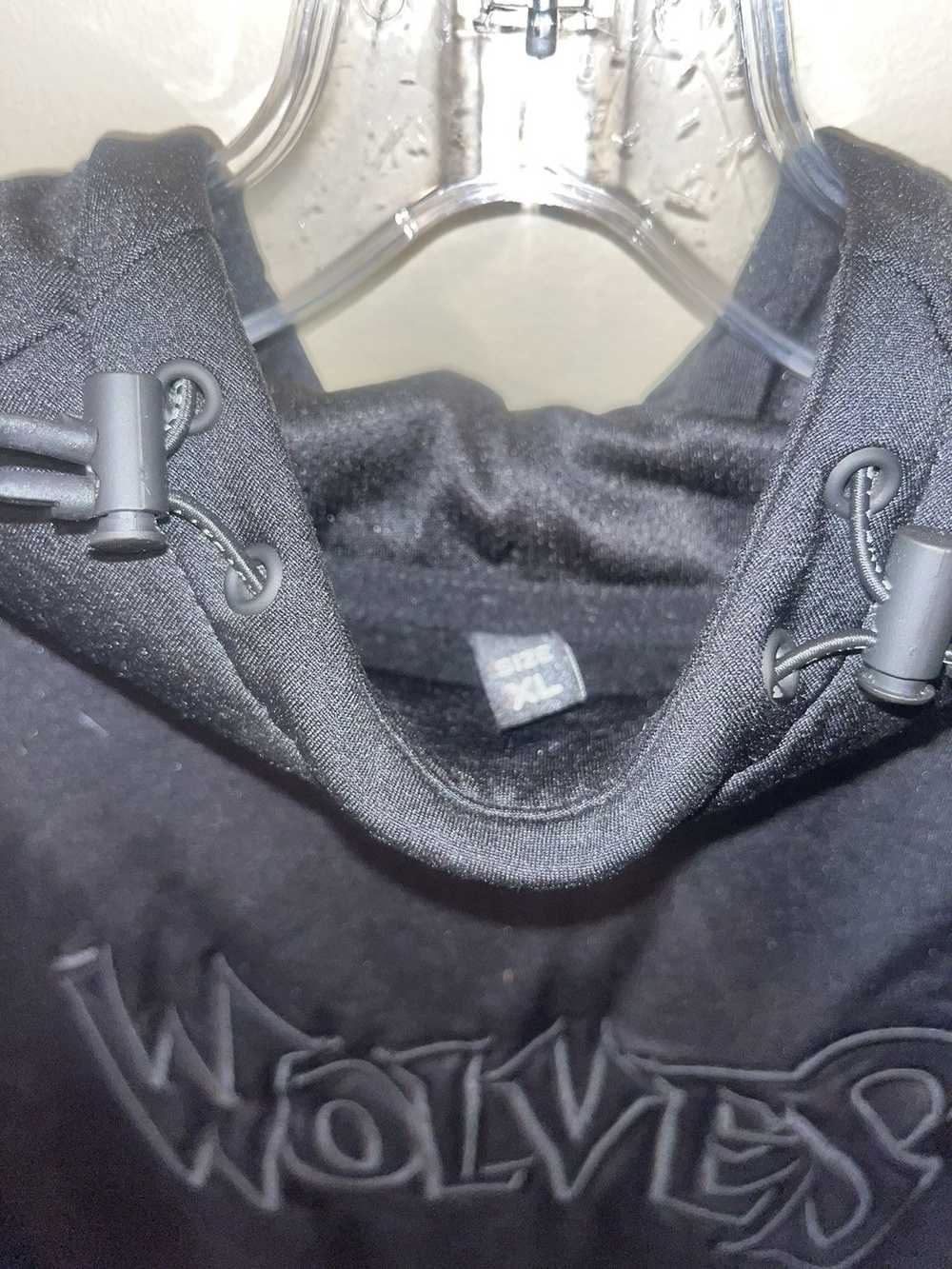 Vintage UNRL Jet Black Timberwolves Hoodie - image 2