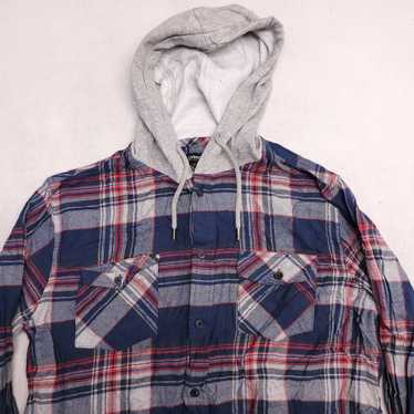 Urban Pipeline Urban Pipeline Button Up Hoodie Men