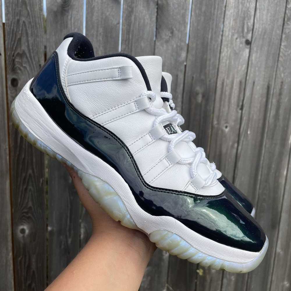 Jordan Brand × Nike Nike Air Jordan 11 low Emeral… - image 1