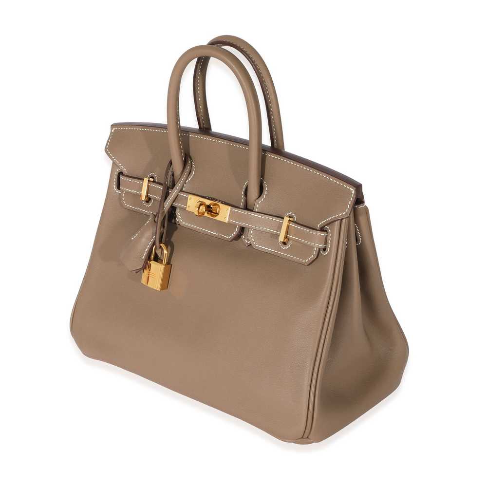 Hermes HERMES Etoupe Swift Birkin 25 GHW - image 4