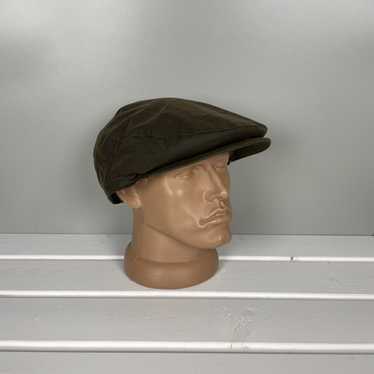 Barbour × Waxed Barbour Waxed Flat Cap Hat - image 1