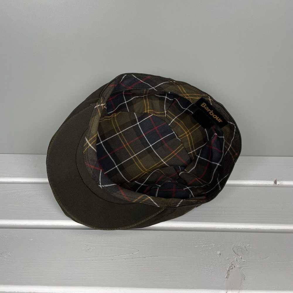 Barbour × Waxed Barbour Waxed Flat Cap Hat - image 7