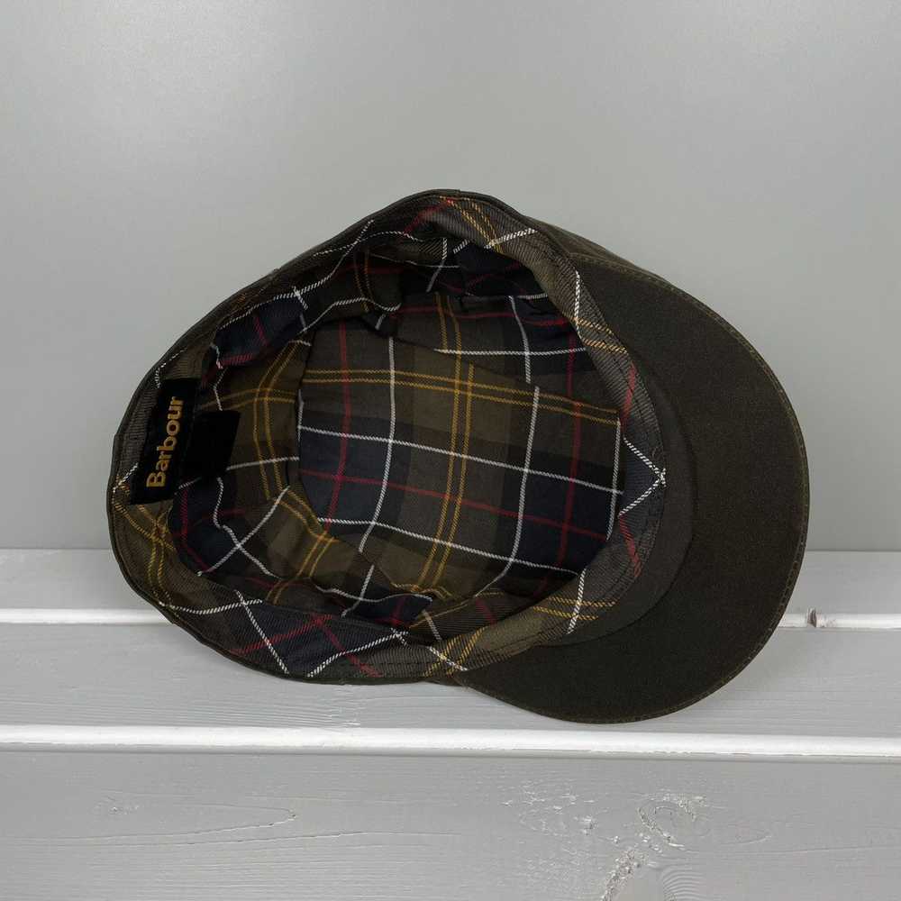 Barbour × Waxed Barbour Waxed Flat Cap Hat - image 9