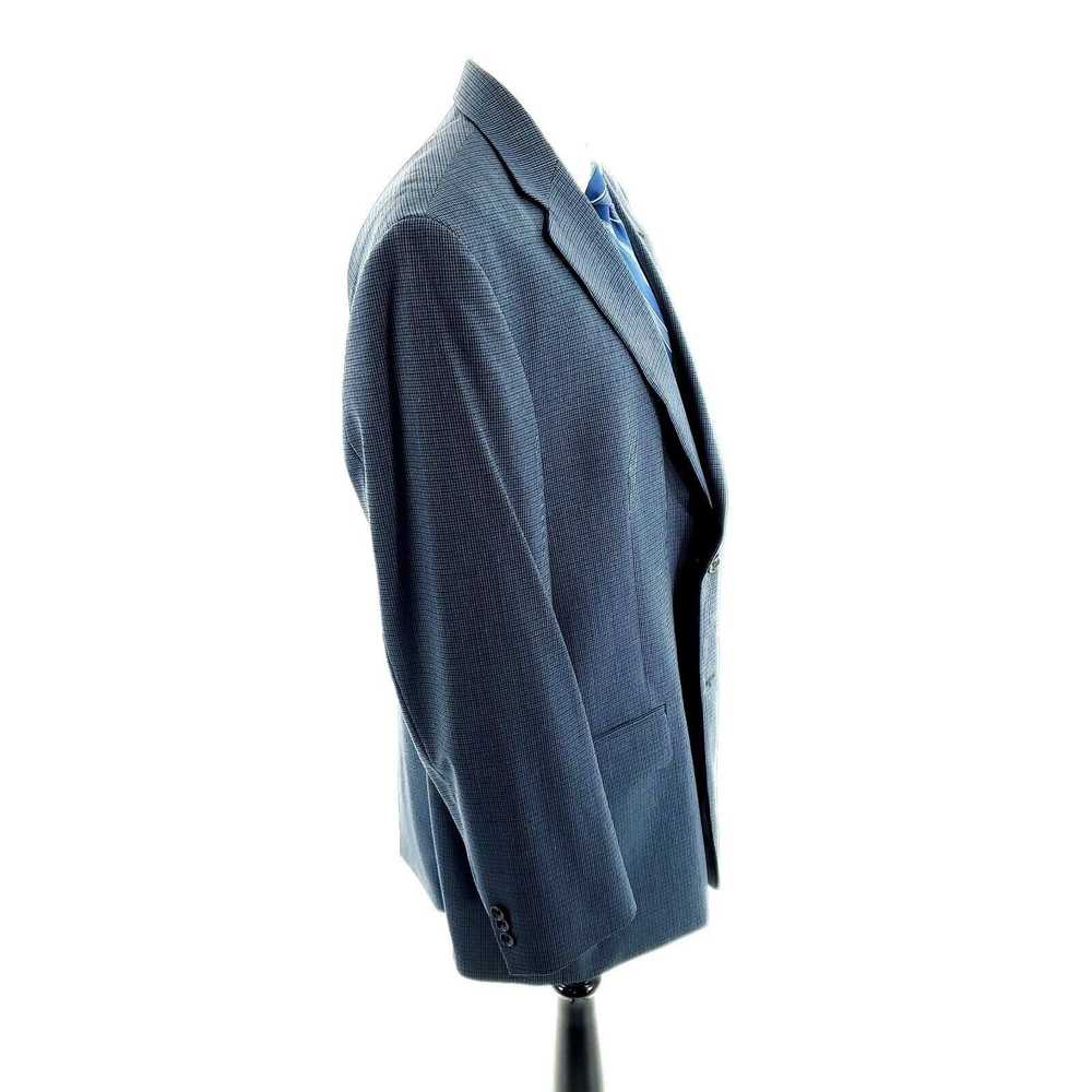 Nautica Nautica Wool 2 Button Sport Coat 44L Blue… - image 6