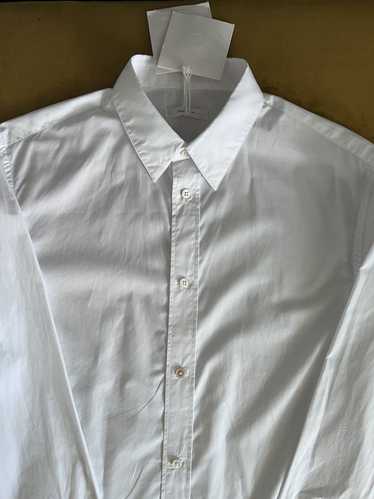 The Row $1K White cotton Ahmet dress shirt, US16/E