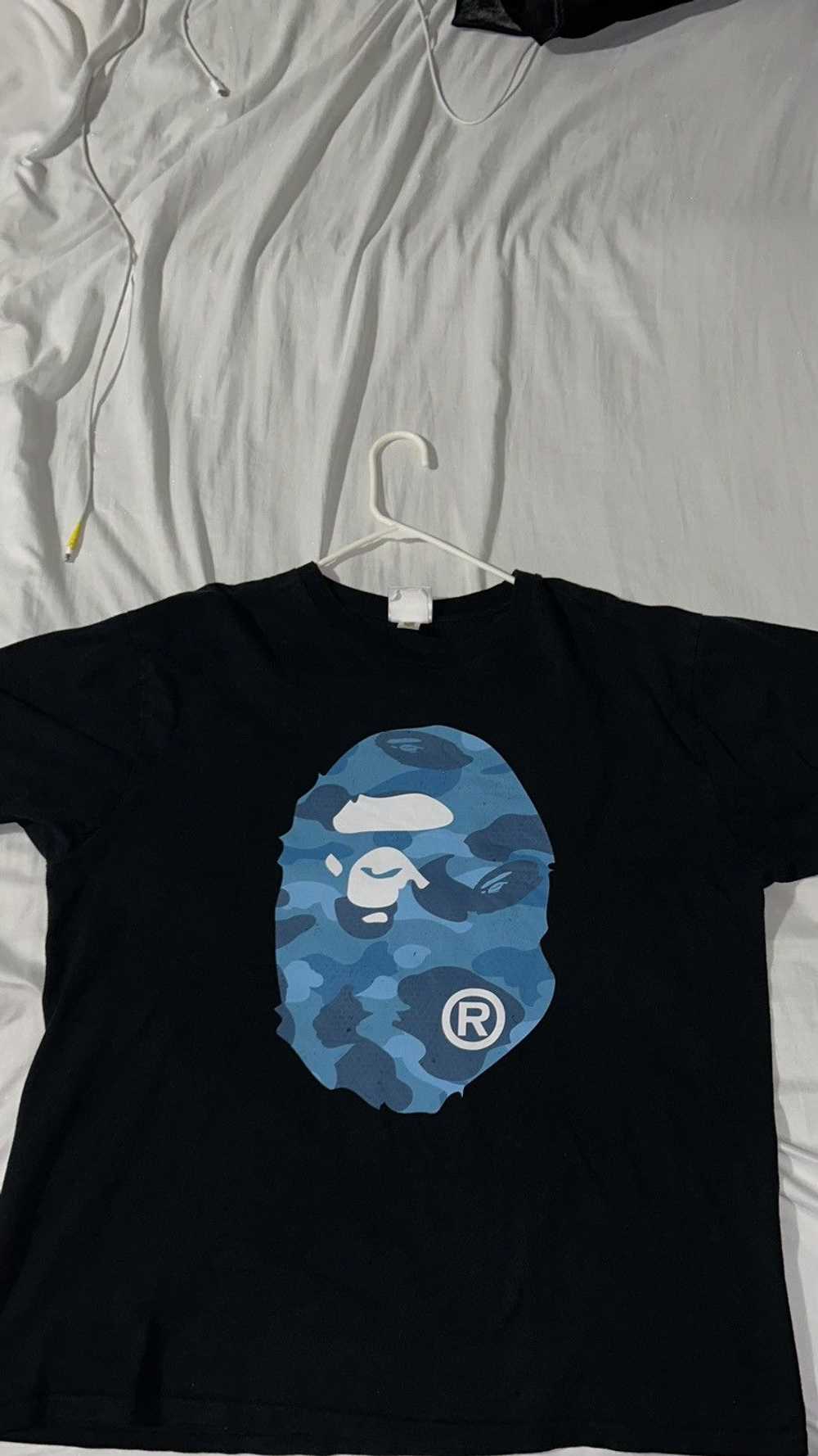 Bape COLOR CAMO BIG APE HEAD TEE - image 1