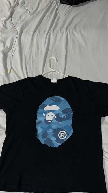 Bape COLOR CAMO BIG APE HEAD TEE