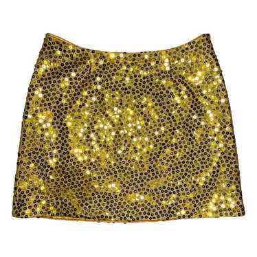 Moschino Glitter mini skirt