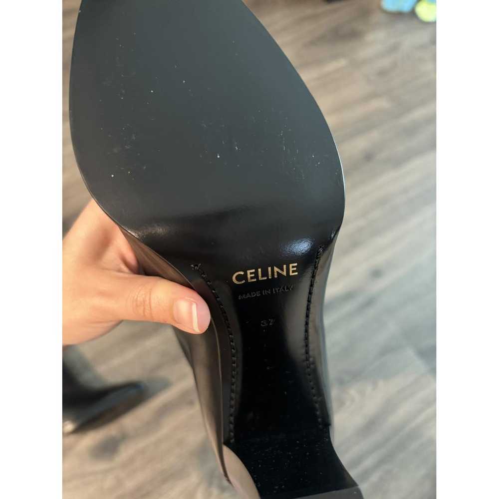 Celine Claude leather boots - image 3