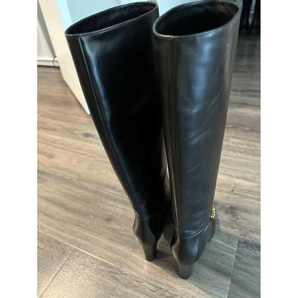 Celine Claude leather boots - image 7