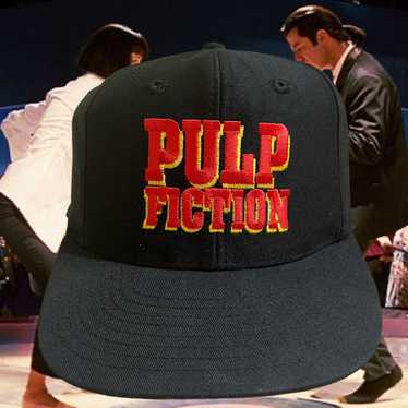 Hat × Movie × Vintage Pulp Fiction Movie Promo Sn… - image 1