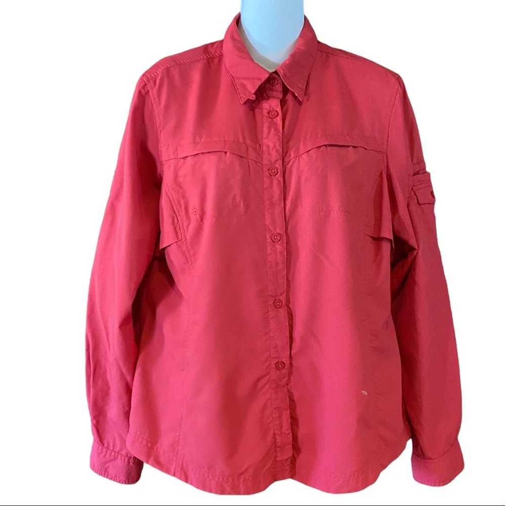 Columbia Columbia Titanium Womens Outdoor Shirt L… - image 1