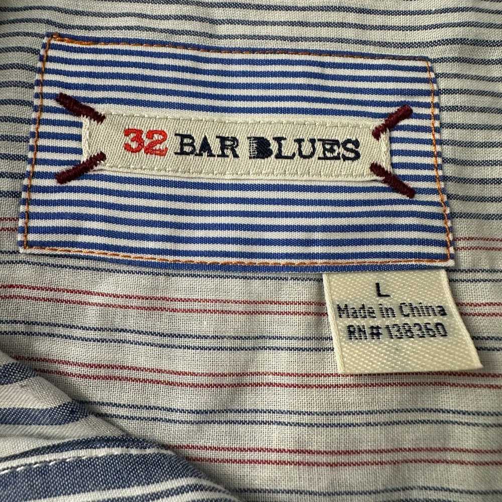 The Unbranded Brand 32 Bar Blues Shirt Mens Large… - image 6