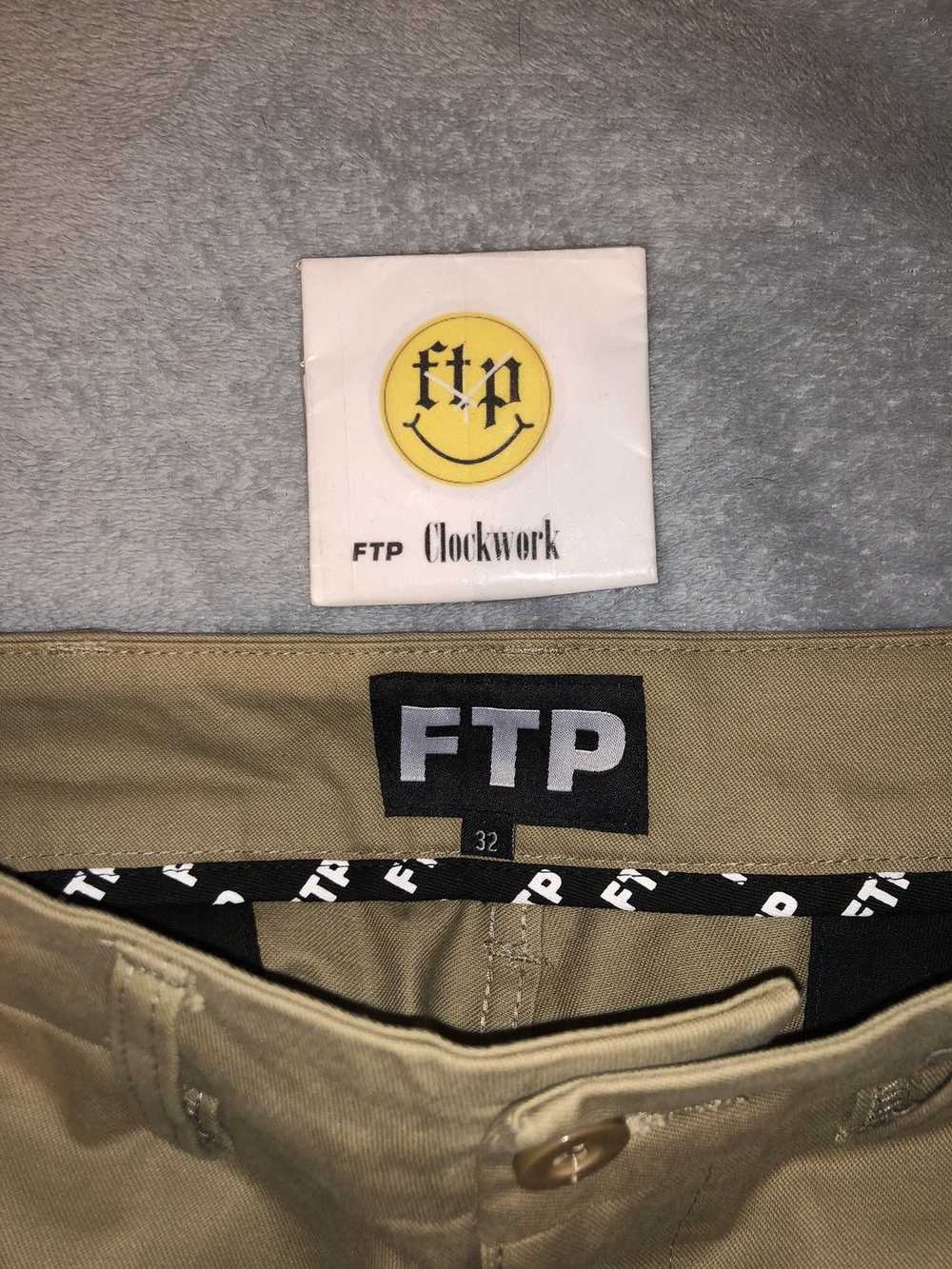 Fuck The Population FTP Bear Chino Pant Khaki Siz… - image 2