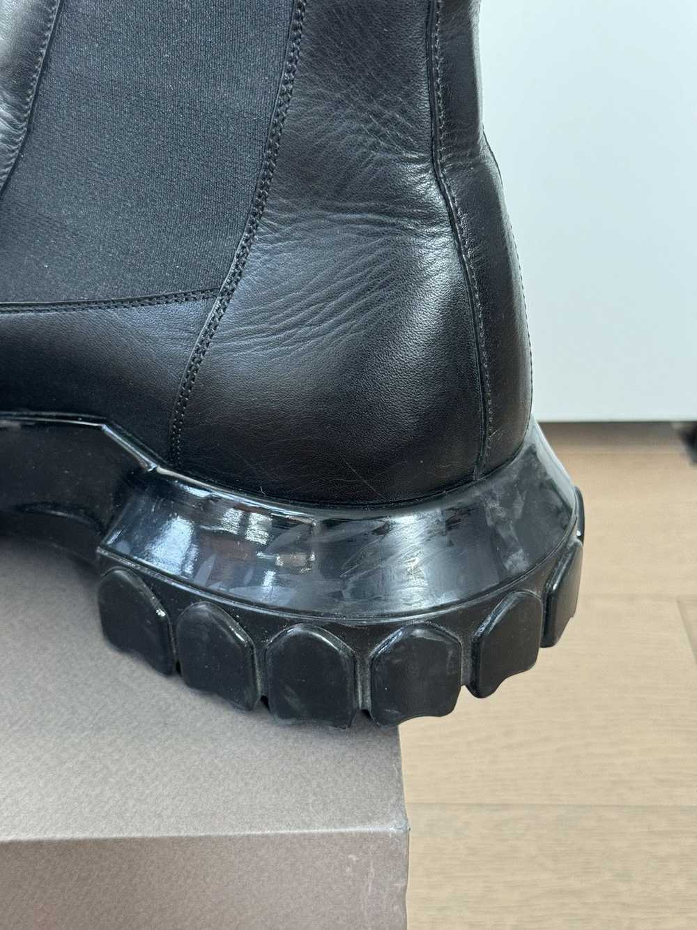 Rick Owens *RARE* Beatle Bozo Tractor Boots with … - image 11